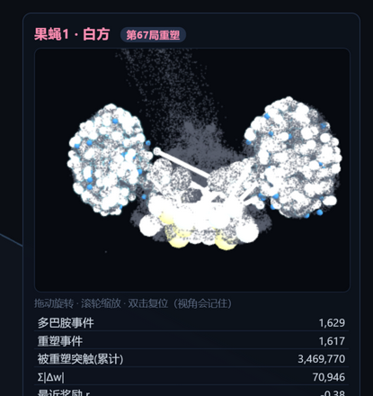 果蝇1脑图：DAN 多巴胺爆发